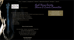 Desktop Screenshot of ahsshowsandevents.com